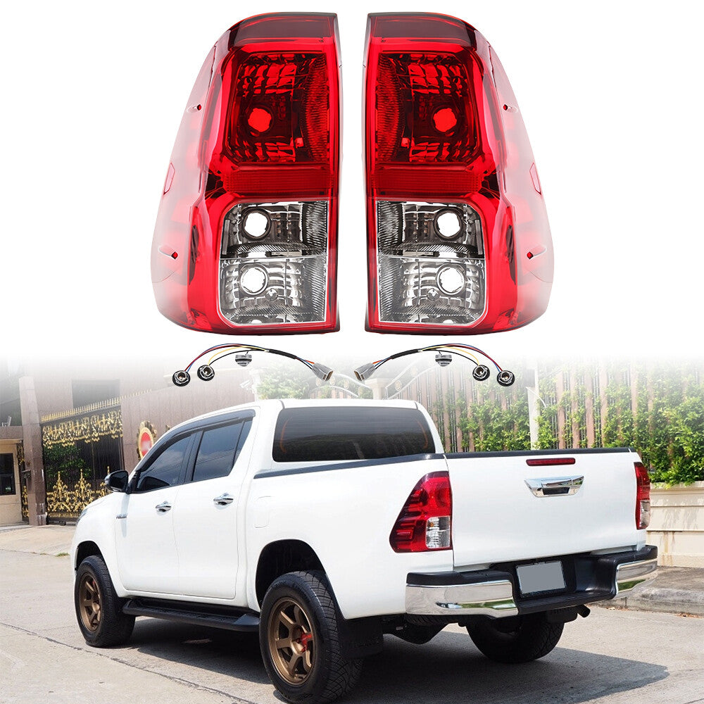 2×Für for Toyota Hilux Revo 15-18 LED Heckleuchte Rückleuchte Rücklicht Links+Rechts