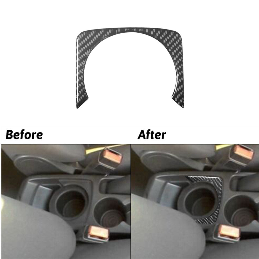 Red Carbon Fiber Steering Wheel Button Trim For Tacoma 2012-2015 Type-A v