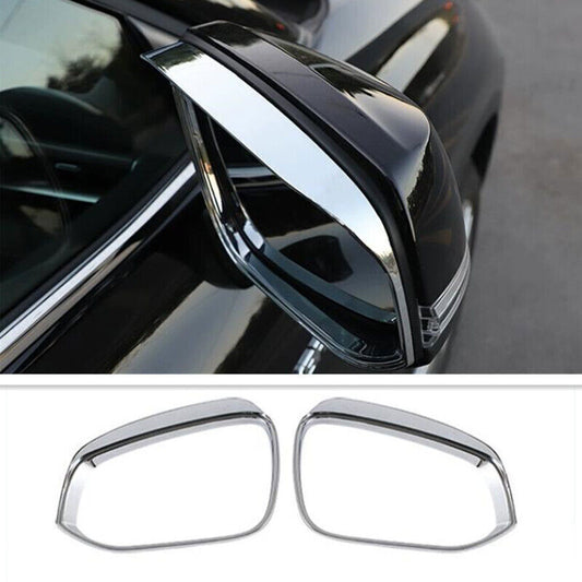 for Toyota Grand Highlander 2024 Side Rear Mirror Rain Eyebrow Cover Trim 2PCS