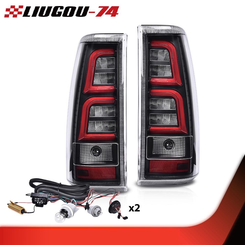 Taillights with wiring harness suitable for 99-06 for Chevrolet Silverado for GMC for Sierra 1500 2500 3500, new.