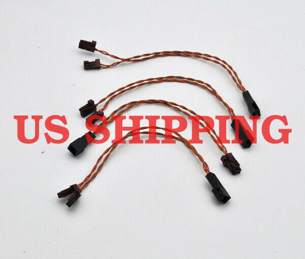 4x door tweeter speaker y adaptor cable splitter for Mercedes C E W205 W213 GLC