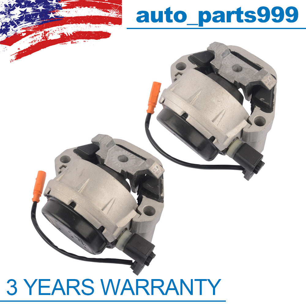 2-piece engine mount for Audi A6 3.0L V6 AT Quattro Competition Sedan 17- n