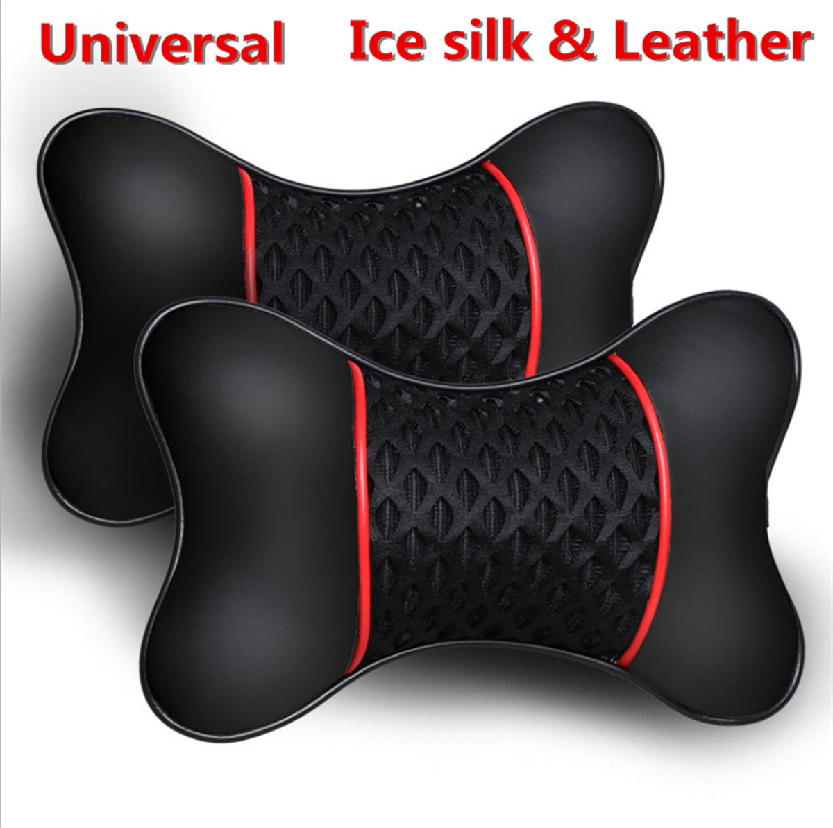 Soft PU Leather Car for Seat Headrest Pillow Neck Support Driving Head Cushion Pad Q