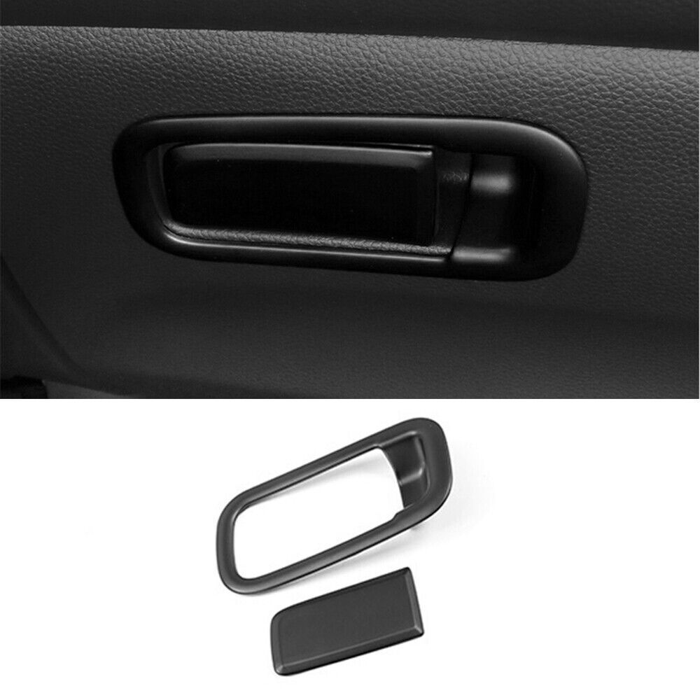 for Honda Accord 10th 18-22 Bright Black Passenger Storage Box Handle Trim Cover