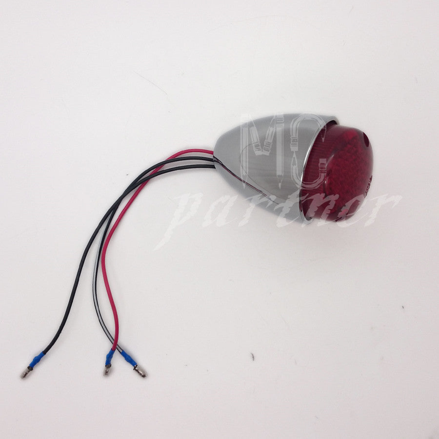 LED Rear Stop Running Tail Brake Light for Harley Bobber Cruiser Chopper Custom Q