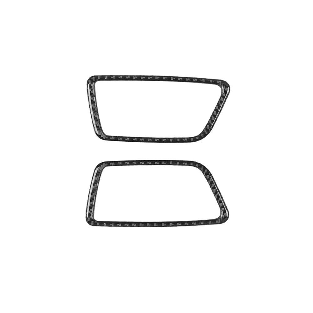 for Lexus IS250 350 2006-2012 Red Carbon Fiber Steering Wheel Trim Cover Type B v