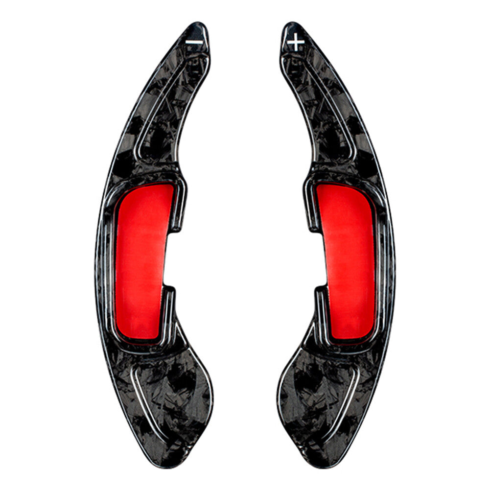Carbon Fiber Steering Wheel Paddle Shifter Extension Fit for Mazda CX-3 CX-5 MX-5 6
