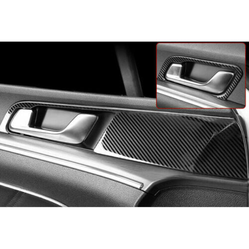 for Kia K3 Forte 2019-2021 Carbon ABS Headlight Switch Button Cover Frame Trim v