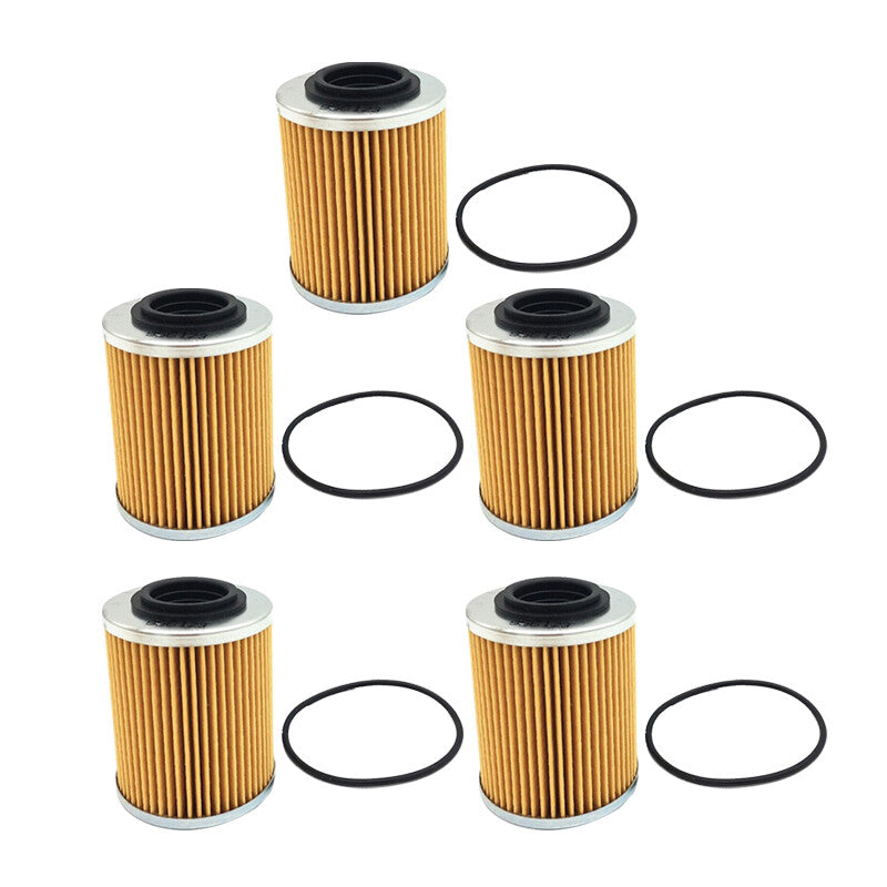5x Oil Filter with Gasket Fit for Spark Ski-Doo Sea-Doo Can-Am Max 1000R X3 v