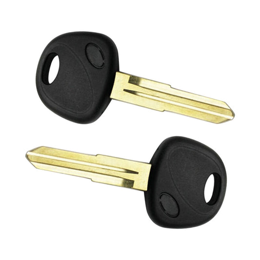 2 Replacement Ignition Keys Uncut Blades Blank Car Keys Fit for Hyundai Santa Fe v