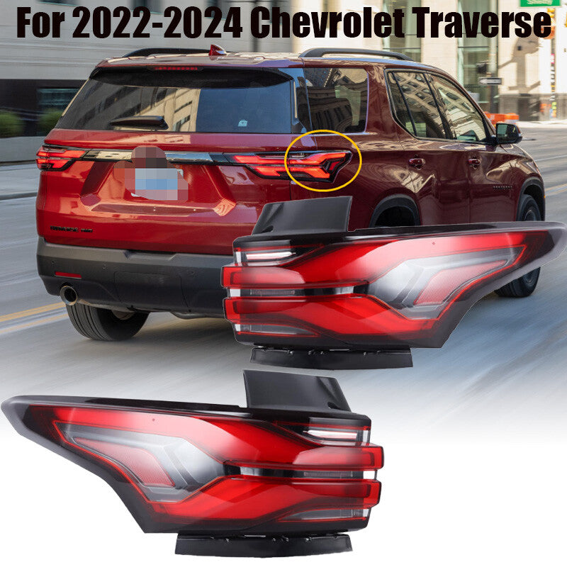 For 2022-2024 Traverse LED Tail Light Rear Brake Lamp Left&Right Side n