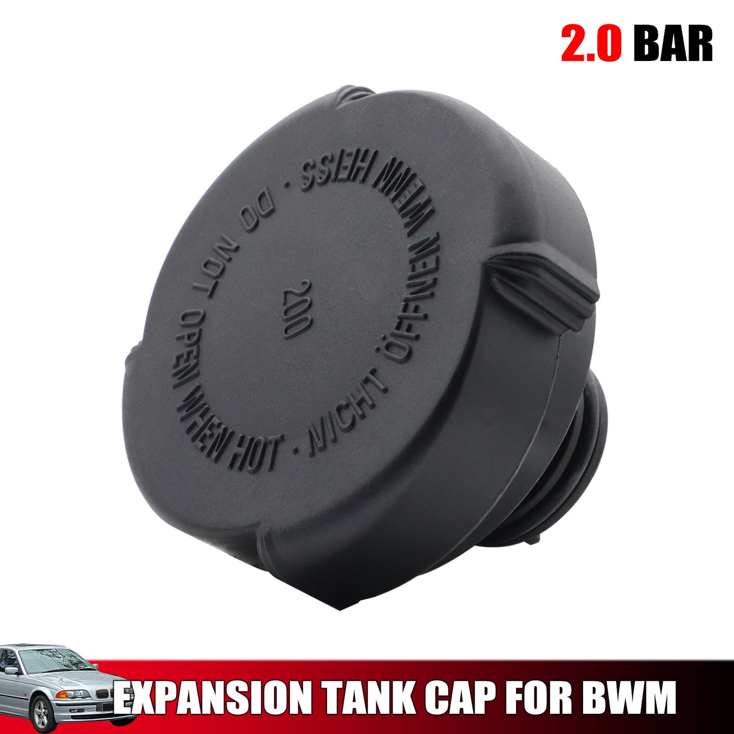 Radiator Pressure Cap 2.0 Bar for BMW E36 E46 E30 E39 E32 Coupe Touring Compact Q