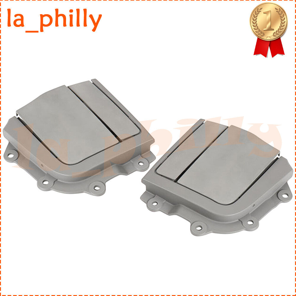 2x Retractable Top Cover Deck Hinge Flap Left  Right Fits for BMW E93 3-Series Gray