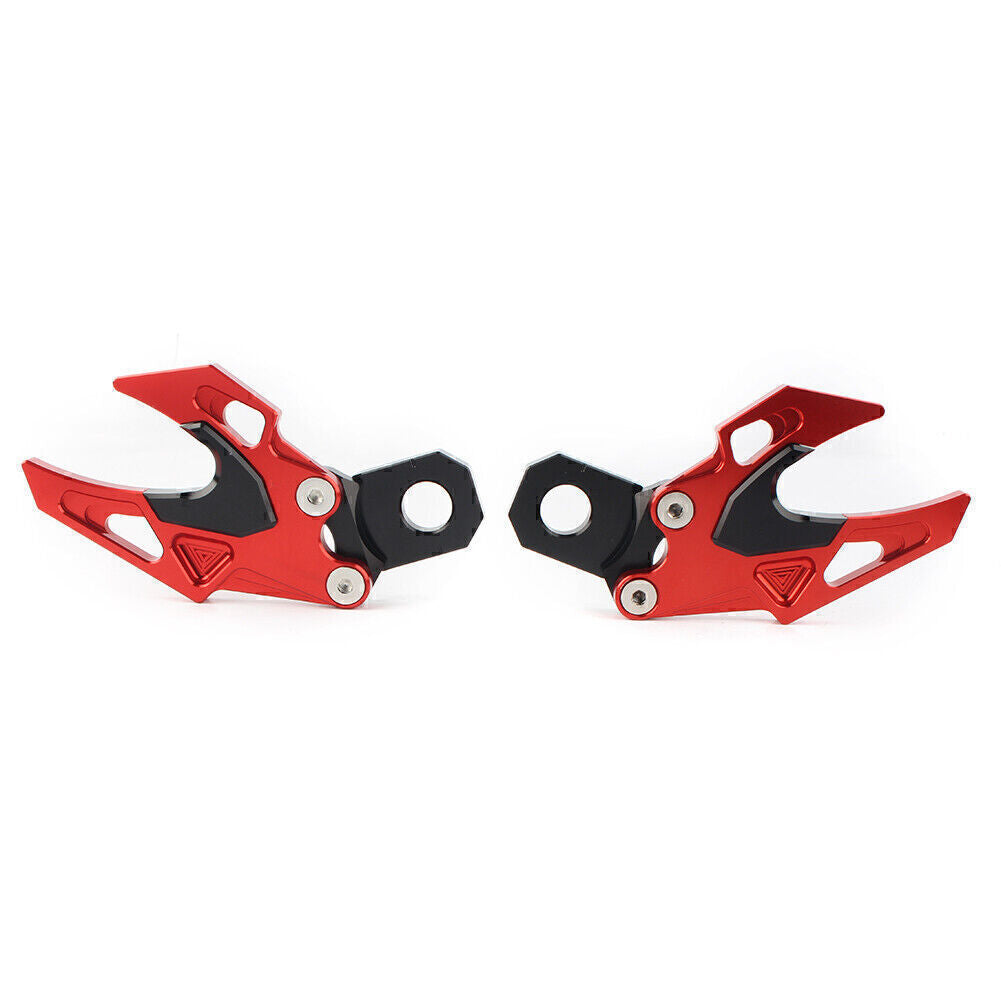 Aluminum Rear Fork Chain Adjuster for Honda CB650F 2014 2015 2016 2017 2018 RED Q