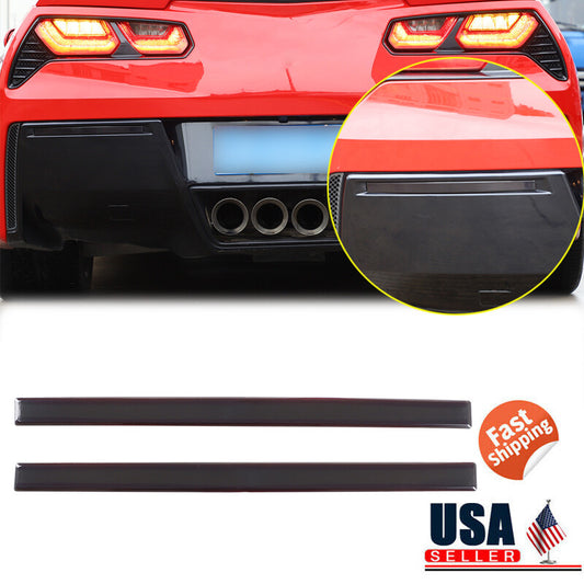 Smoked LH and right-hand rear bumper reflector shading kit for Corvette C7 2014-2019