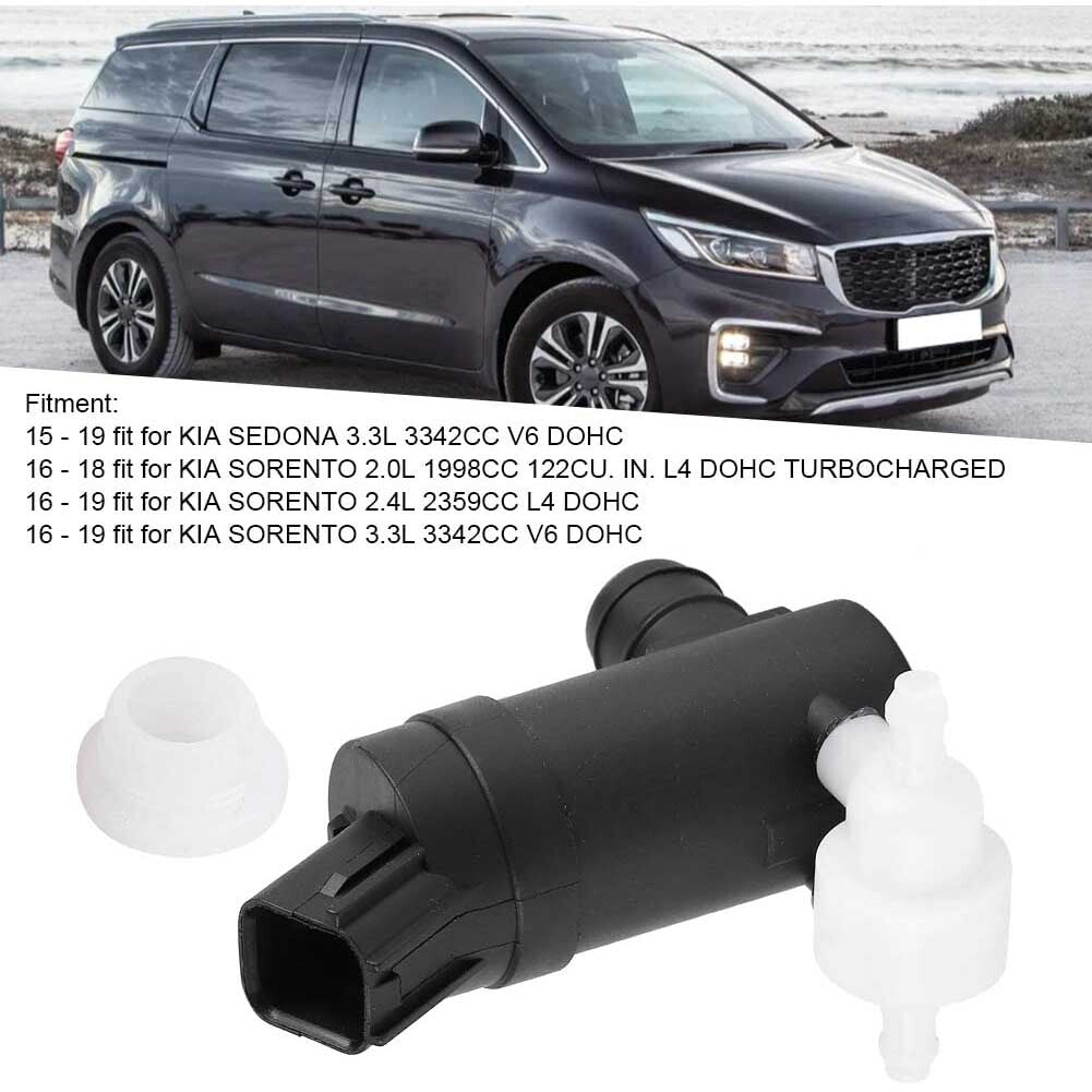 Windshield Washer Pump Fit for Kia Sorento Sedona 2015-2021 98510-A9000 Q