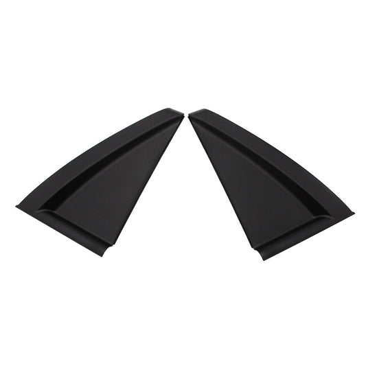 For 2005-2010 for Kia Sportage Left and Right Rear Door Outside Delta Moldings Black