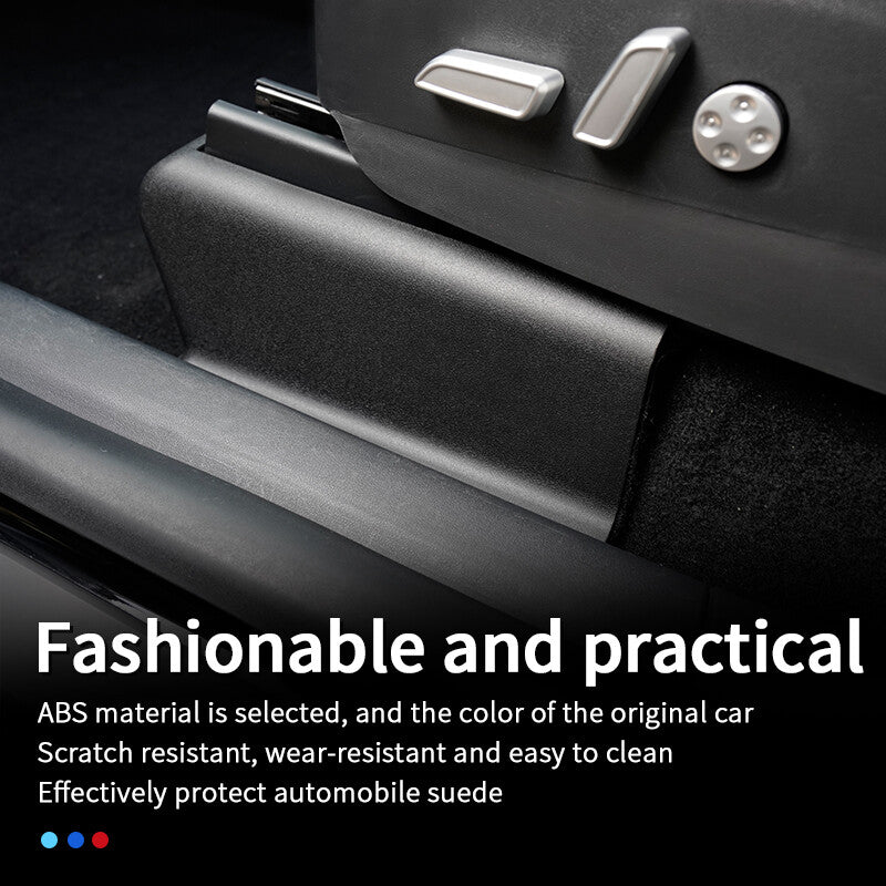 Suitable for Model Y 2020 - 2022, for Seat Under-Corner Kick Protection (Black) n