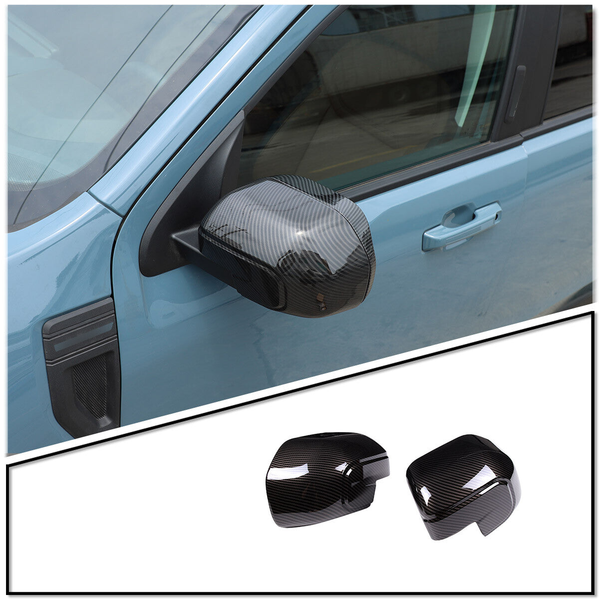Matte Black Gear Panel and Cup Holder Cover Trim for @ Tundra 2014-2021- v