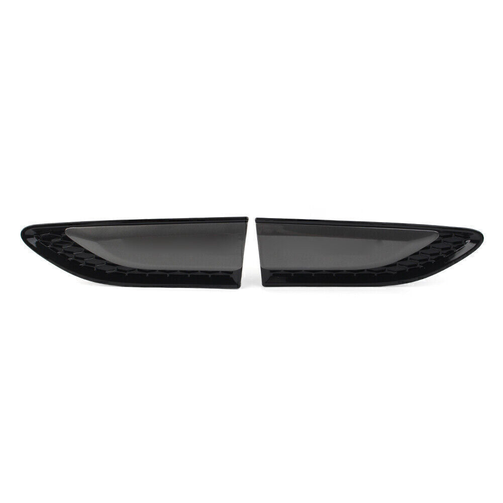 Pair Fender Vent Grille Louver for Land Rover Discovery Sport 2015-2021 Gray