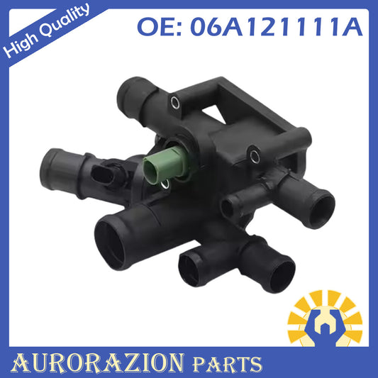 Coolant thermostat with housing suitable for Audi A3 S3 for Skoda for Mazda 06A1211A- n