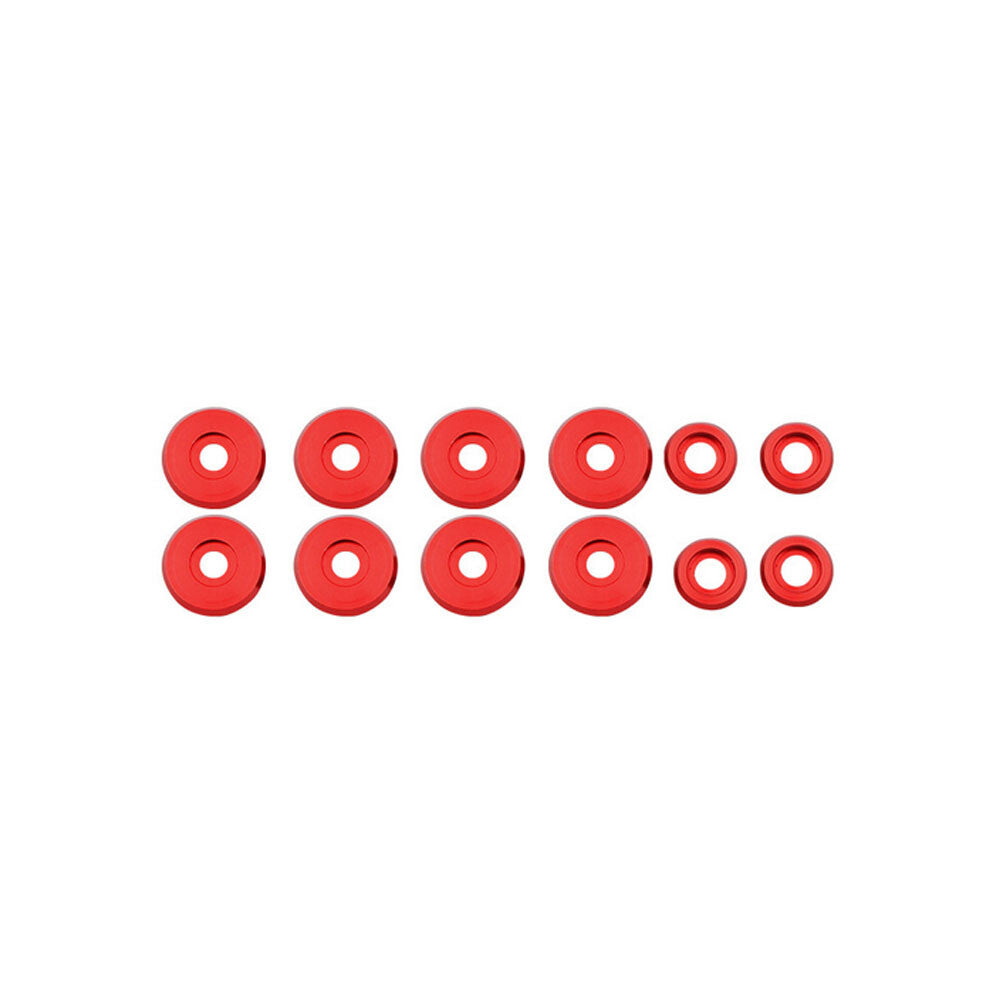 B-SERIES ALUMINUM Engine VALVE COVER WASHER SEAL BOLT NUT KIT B16 B18 Red Q