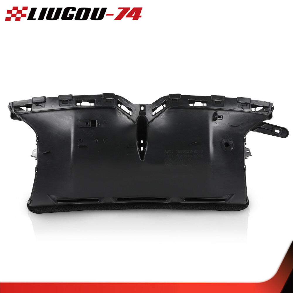 Fits for Model X 16-21 Front Grille Nose Pipe Sealing Cover Guide - v