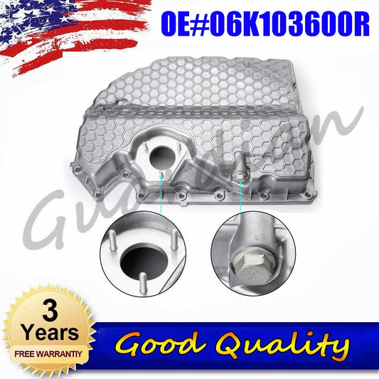 Lower engine oil pan aluminum 06K103600R suitable for Audi for VW TT Quattro, TTS Quattro