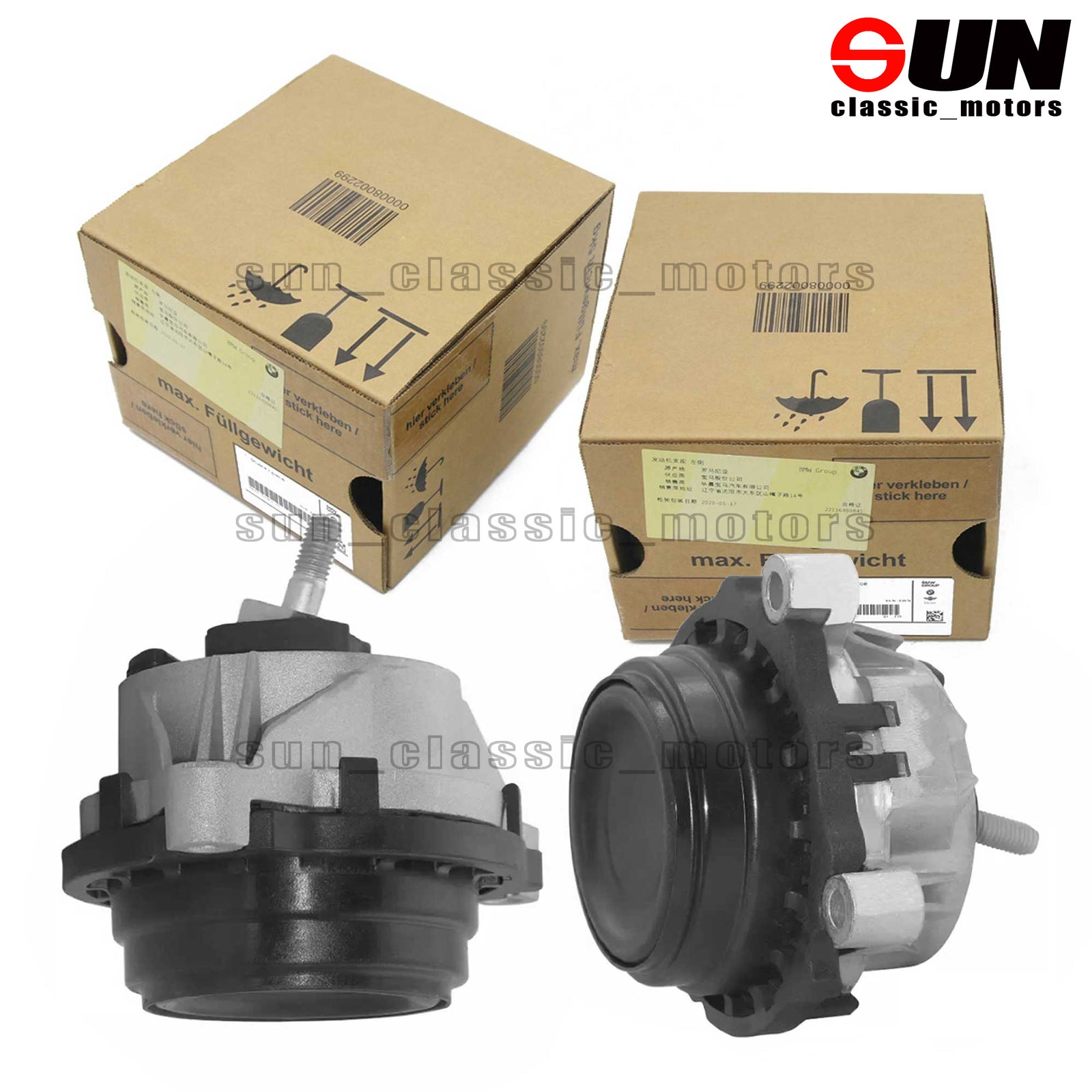for VW Pistons kit (mast 83+0.50mm 23mm) for VW GTI for Audi A4 A5 A6 Q5 2.0T 1076