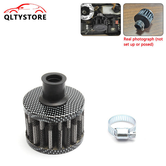 1*12mm cold air intake filter, automotive breather valve cover, turbine crankcase, titanium Q