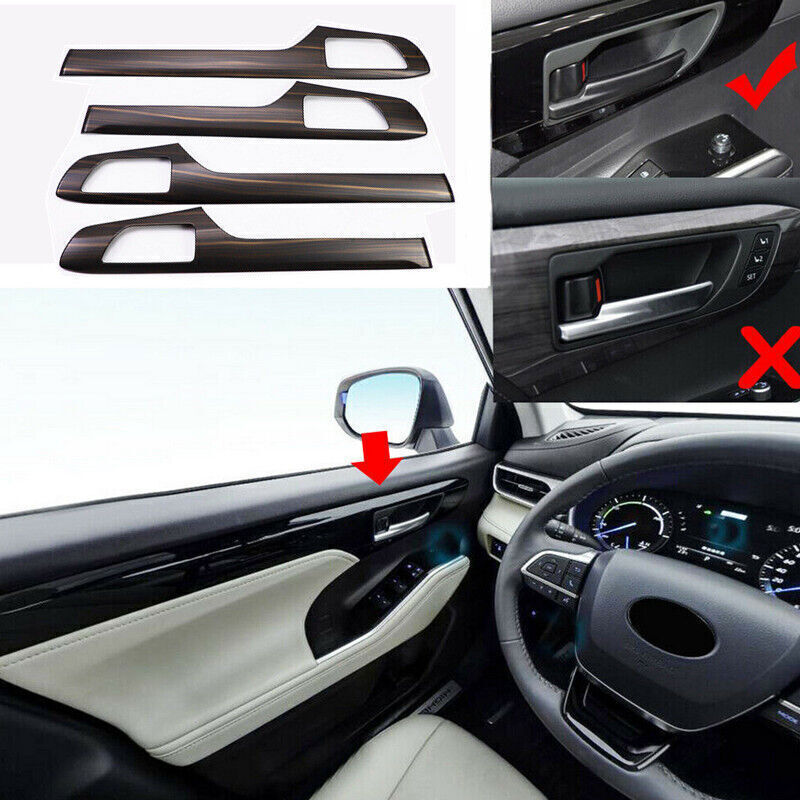 For RAV4 2014-2018 Smoky Front Grille White LED Light Style Cover v