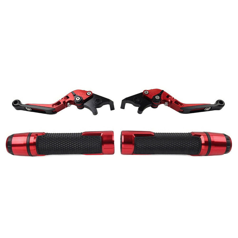 Folding Extendable Brake Clutch Lever Handlebar Grips Fit for Suzuki GSXR150 New