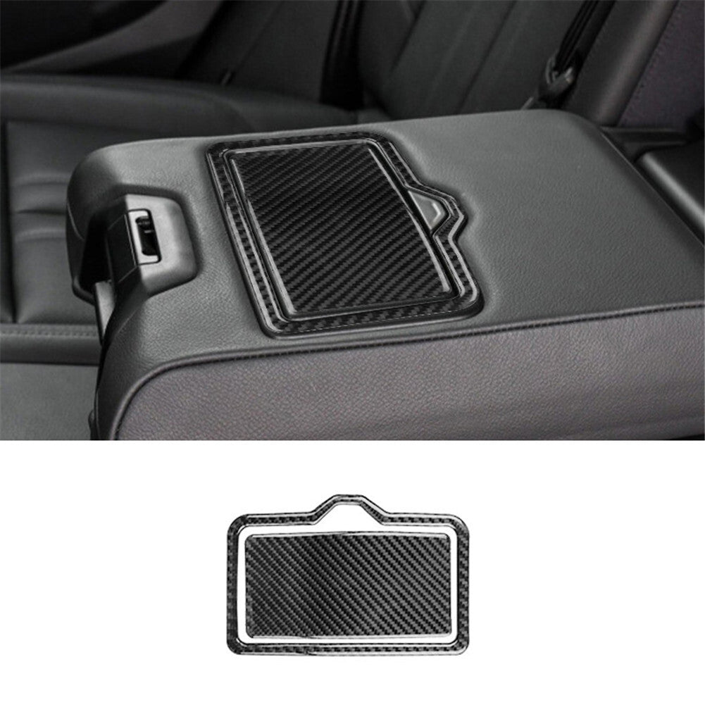 Red Carbon Fiber Front Window Lift Panel Cover Trim for Chrysler 300 2005-2007 v