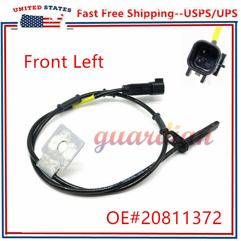 Front left ABS wheel speed sensor 10-17 for Chevrolet Equinox for GMC Terrain