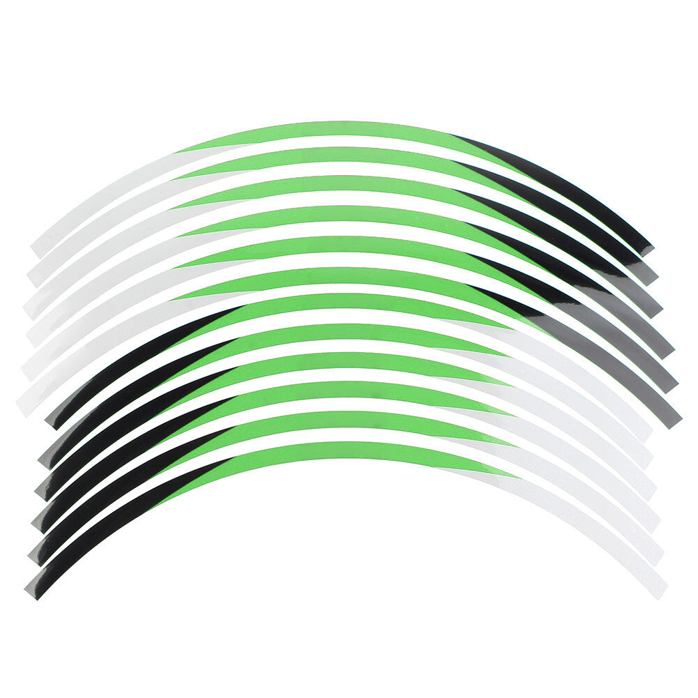 21 19 RIM STRIPES WHEEL STICKERS DECALS for Kawasaki KX 450 2020-2021