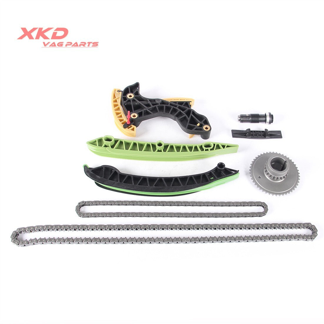 1.8T Timing Chain & Guide Rail Kit Fit for Mercedes Benz C250 SLK250 SLK200 Q