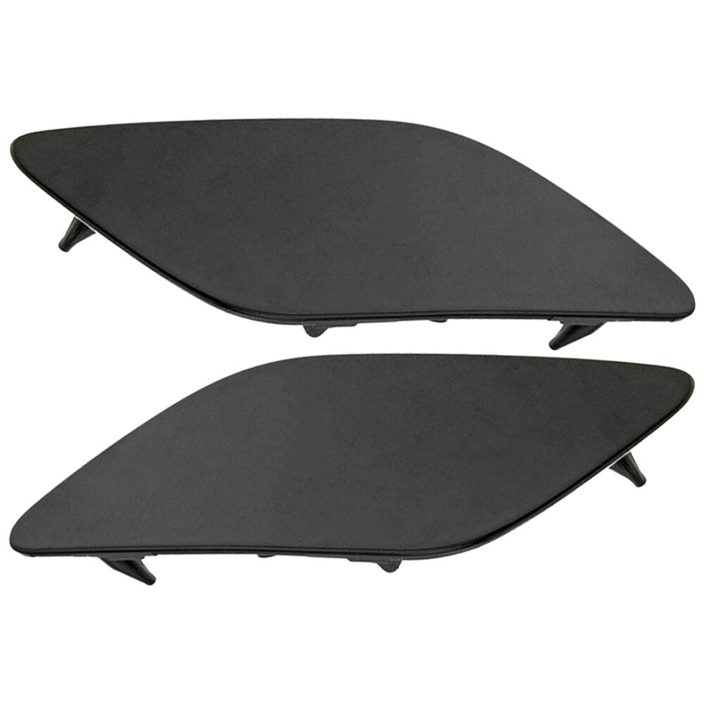 1Pair Left+Right Bumper Headlight Washer Cap Cover For 2011 - 2014 for Audi for A6 S6