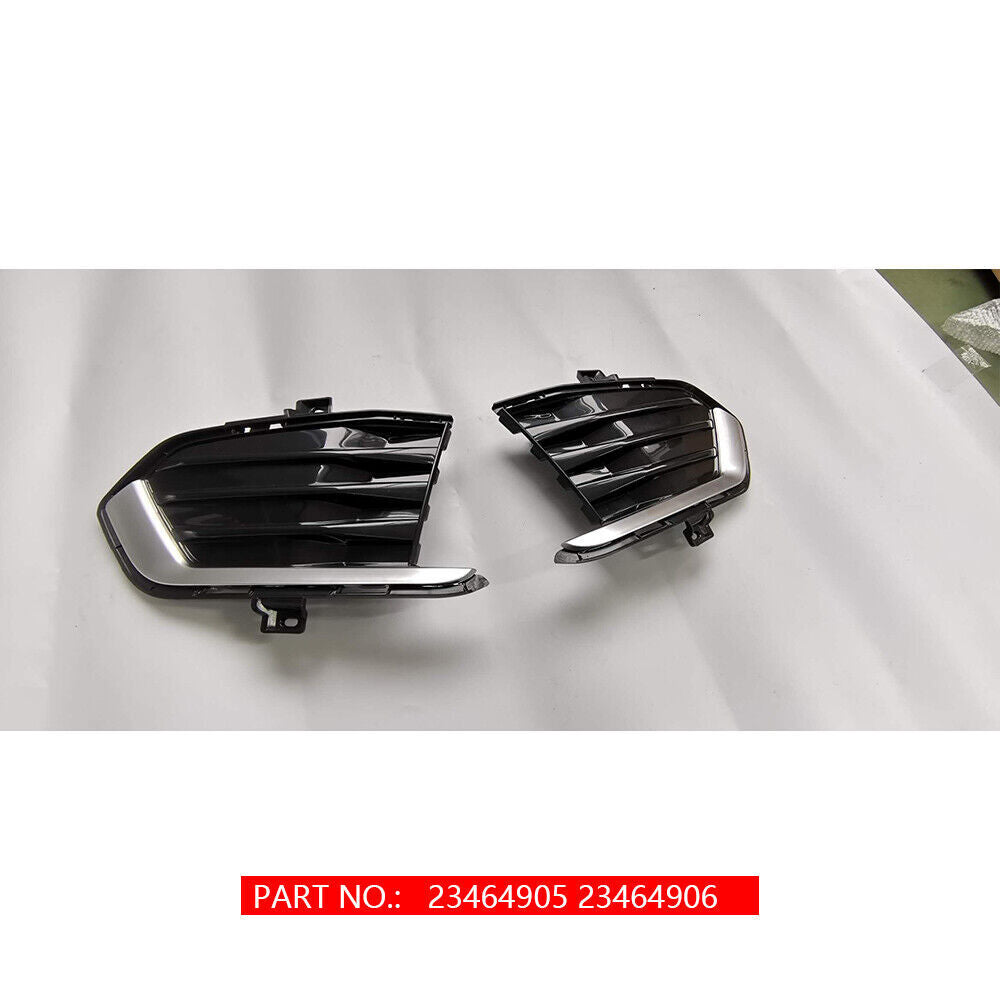 Front Fog Driving Light Cover Grille Fit for Cadillac XT5 2017-2019 2pcs Pair