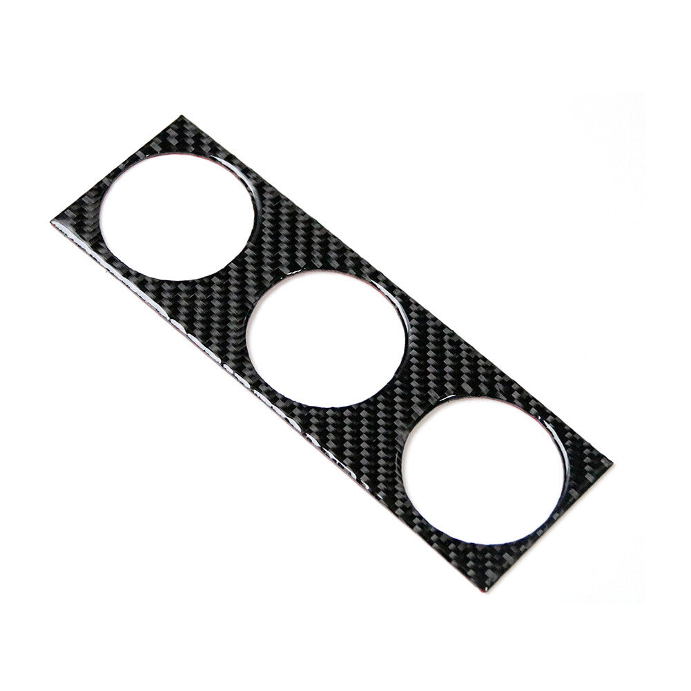 Red For Tacoma 2016-2022 Carbon Fiber Interior Door A-pillar Cover Trim v