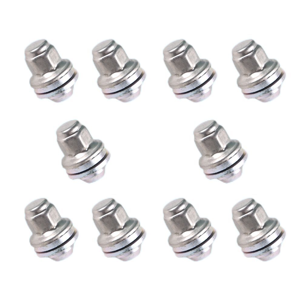 10Pcs Wheel Bolt Nut Set 2C35294010 Fits for Jaguar S-Type X-Type XJ8 XJR for XF Q