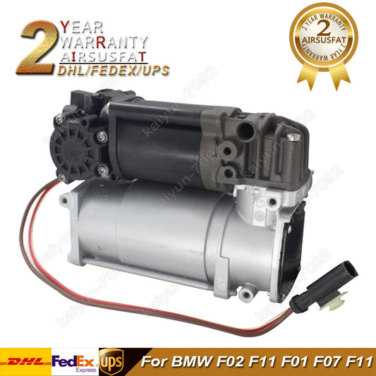 for BMW F11 F01 F07 F11 F02 Air Suspension Compressor Air Ride Pump 37206789450