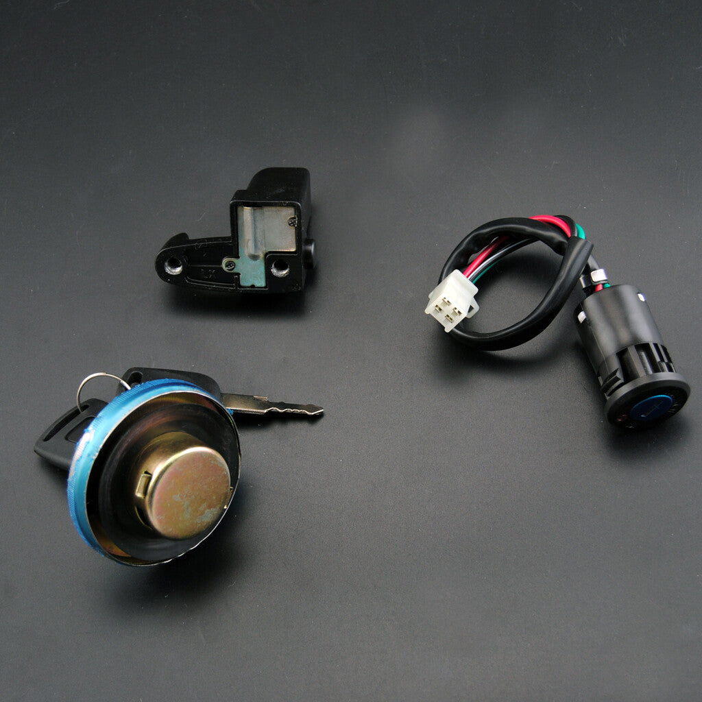 Ignition Lock Fuel Tank Cap Lock Helmet Lock for Honda for Mini Trail Monkey Bike