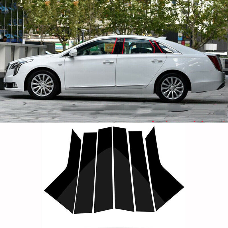 ABS carbon fiber rearview mirror triangle decorative panel suitable for Smart 2009-2015- v