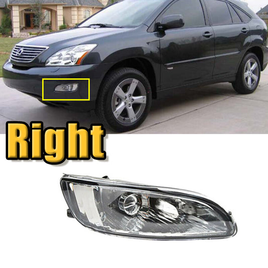 Right Clear Passenger Front Bumper Fog Light for Lexus RX300 RX330 RX350 2004-09