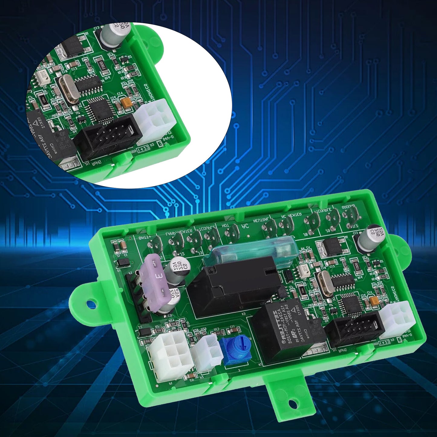 3850415.01 Refrigerator main power control circuit board is suitable for Dometic 2 or 3-channel refrigerators. Q