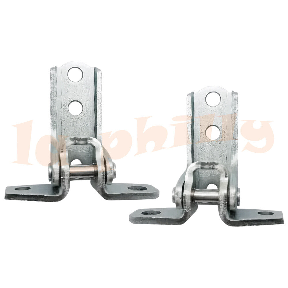 Pair Door Hinge Upper Side Fit for Mitsubishi 2007-2020 for Outlander Front Left + Right Q