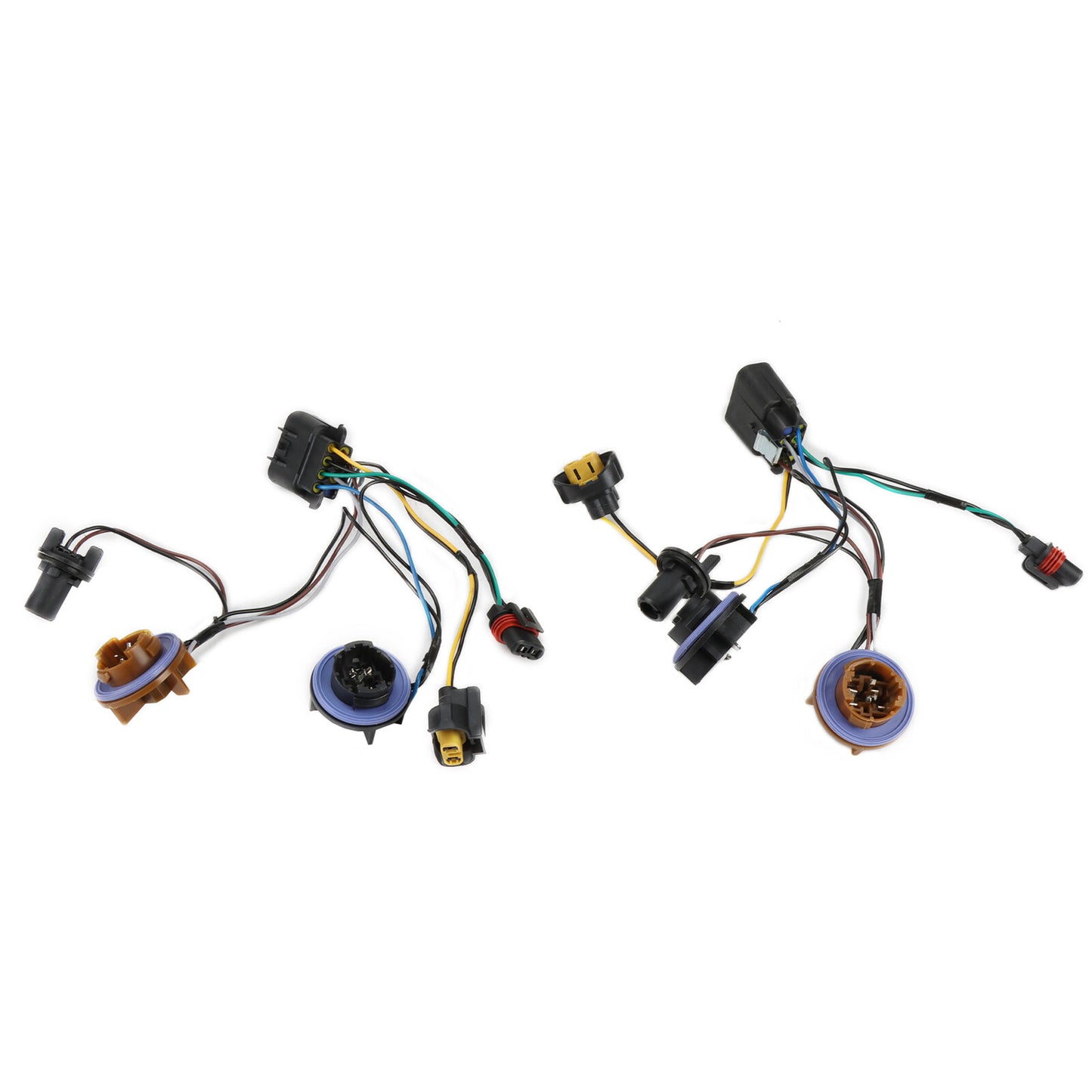 2 Sets 15950809 Headlamp Wiring Harness for GM 2007-2014 for Chevy Suburban Tahoe