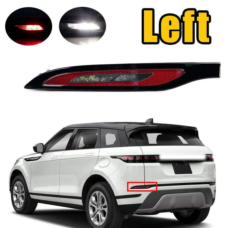 Left Rear Bumper Reflector Light for Range Rover Evoque L551 2019 2020-2023
