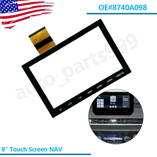Suitable for 2020/21/22 Outlander 8-inch Touchscreen NAV 8740A098 8740A103 Radio - n
