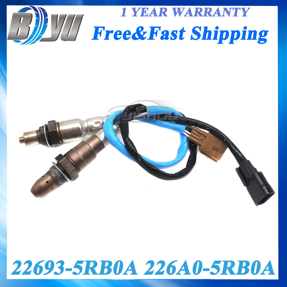 Set of 2 O2 Oxygen Sensor Upstream+Downstream for Nissan Kicks 1.6L 2018-2021